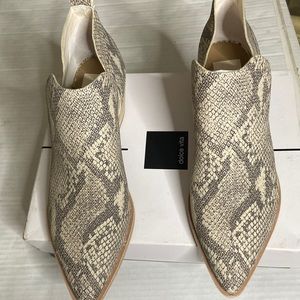 Dolce Vita Sonni snake print leather boots